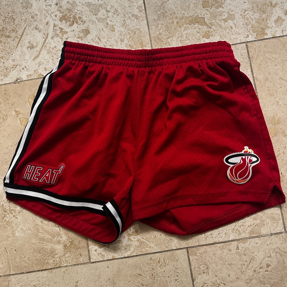 Mitchell & Ness Miami Heat Athletic Shorts
